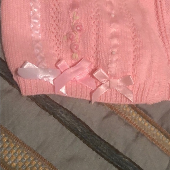 Pink button down sweater from Hartstrings - Picture 6 of 8